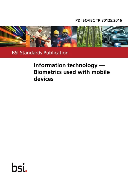 BS PD ISO/IEC TR 30125:2016 pdf