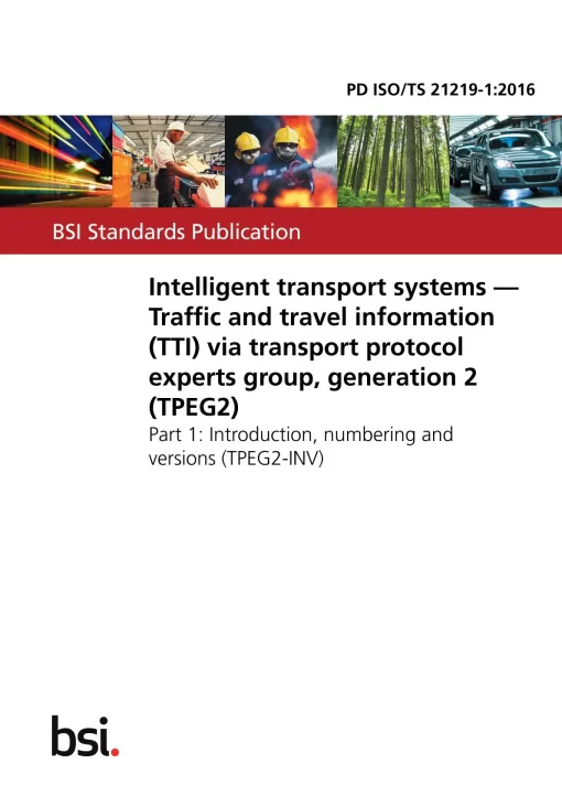 BS PD ISO/TS 21219-1:2016 pdf