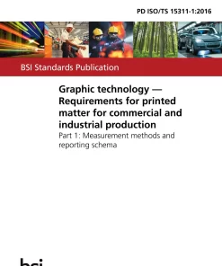 BS PD ISO/TS 15311-1:2016 pdf