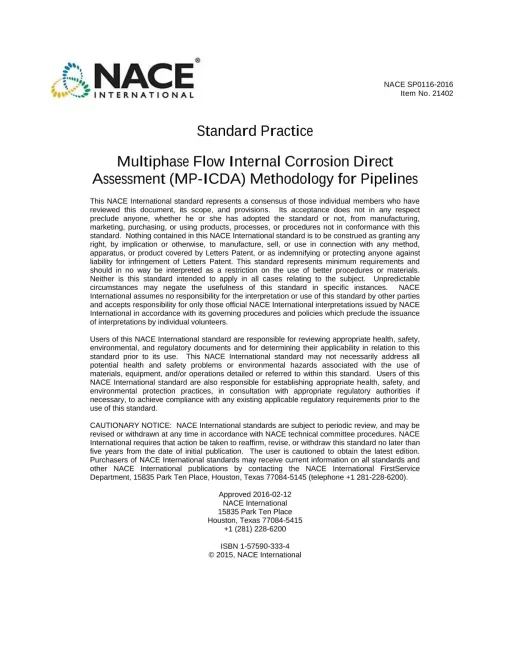 NACE SP0116-2016 pdf