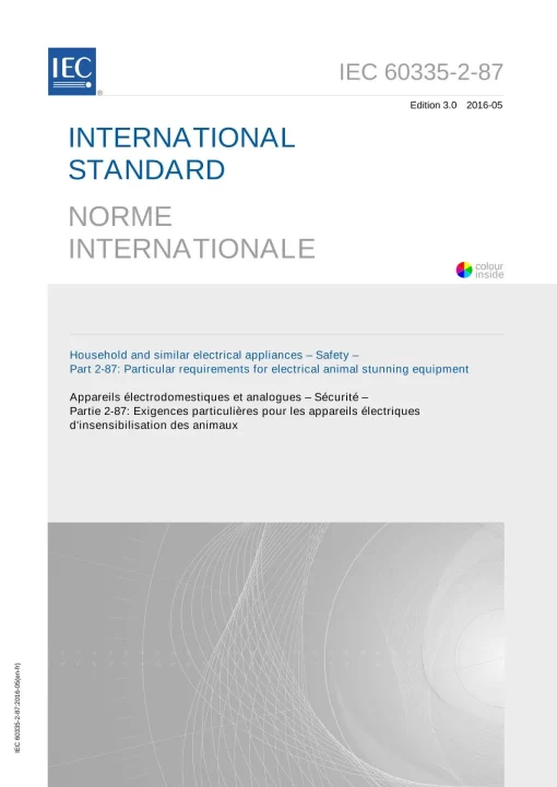 IEC 60335-2-87 Ed. 3.0 b:2016 pdf