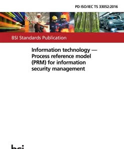 BS PD ISO/IEC TS 33052:2016 pdf