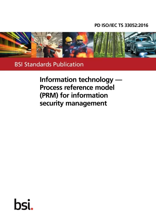 BS PD ISO/IEC TS 33052:2016 pdf