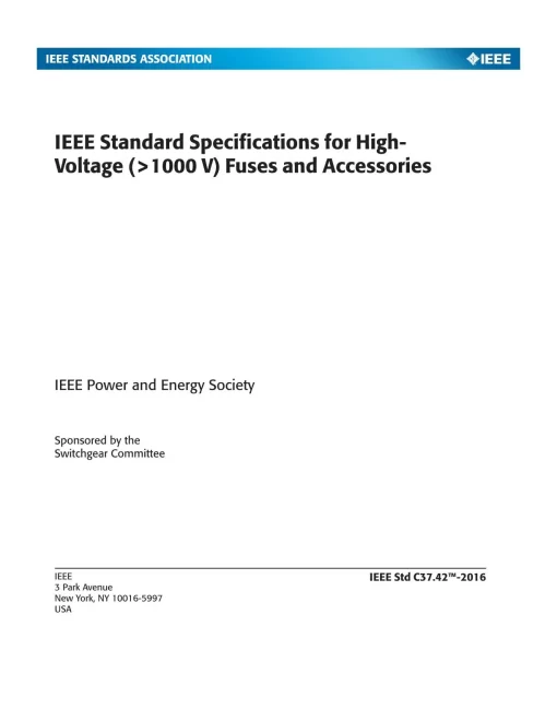 IEEE C37.42-2016 pdf