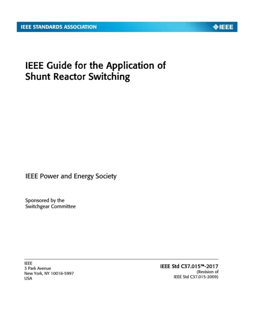 IEEE C37.015-2017 pdf