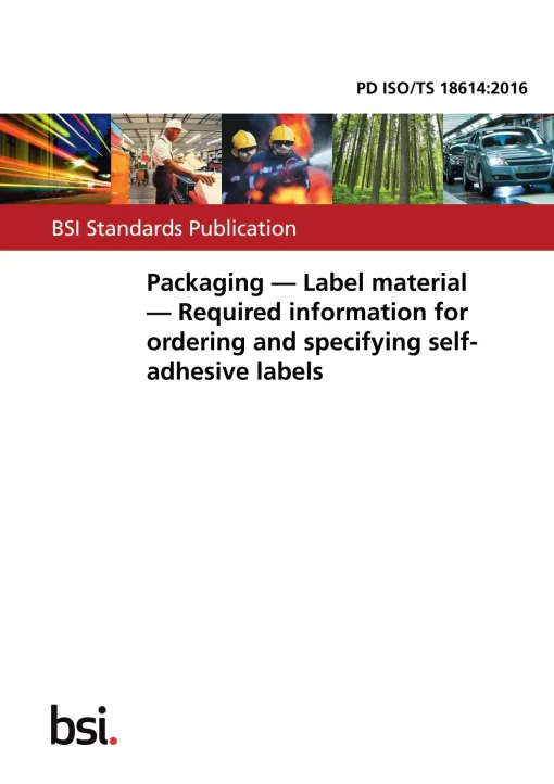 BS PD ISO/TS 18614:2016 pdf