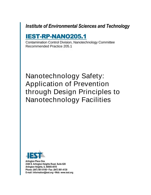 IEST RP-NANO205.1 pdf