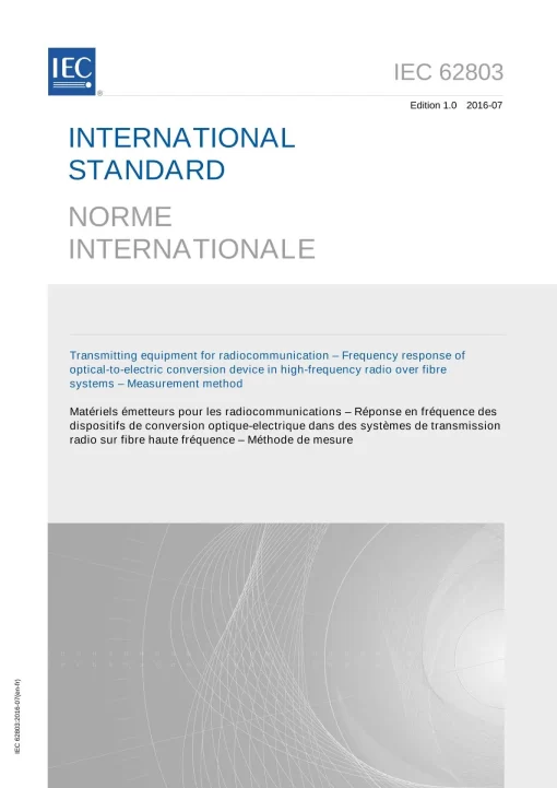 IEC 62803 Ed. 1.0 b:2016 pdf