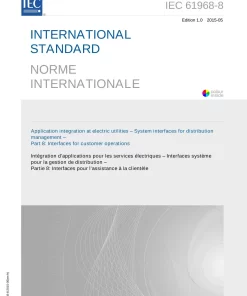 IEC 61968-8 Ed. 1.0 b:2015 pdf