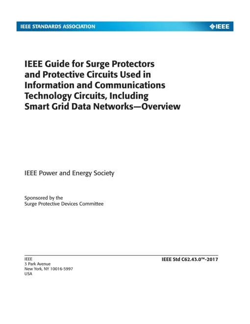 IEEE C62.43.0-2017 pdf