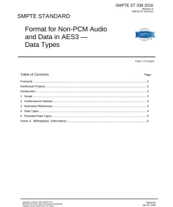 SMPTE ST 338:2016 pdf