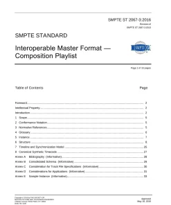 SMPTE ST 2067-3:2013 pdf