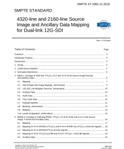 SMPTE ST 2082-11:2016 pdf