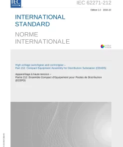 IEC 62271-212 Ed. 1.0 b:2016 pdf