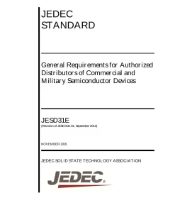 JEDEC JESD31E pdf