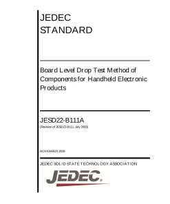 JEDEC JESD22-B111A pdf