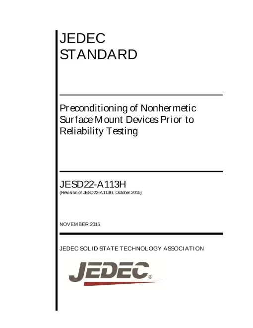 JEDEC JESD22-A113H pdf