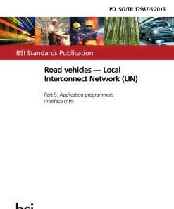 BS PD ISO/TR 17987-5:2016 pdf