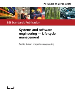 BS PD ISO/IEC TS 24748-6:2016 pdf