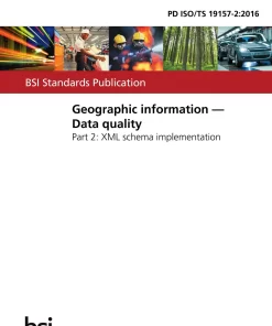 BS PD ISO/TS 19157-2:2016 pdf