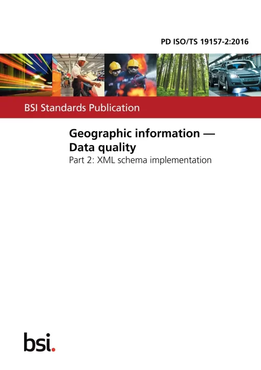 BS PD ISO/TS 19157-2:2016 pdf