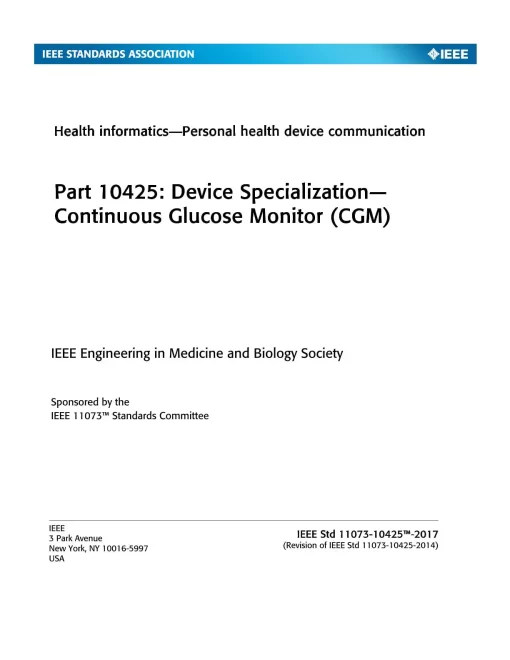 IEEE 11073-10425-2017 pdf