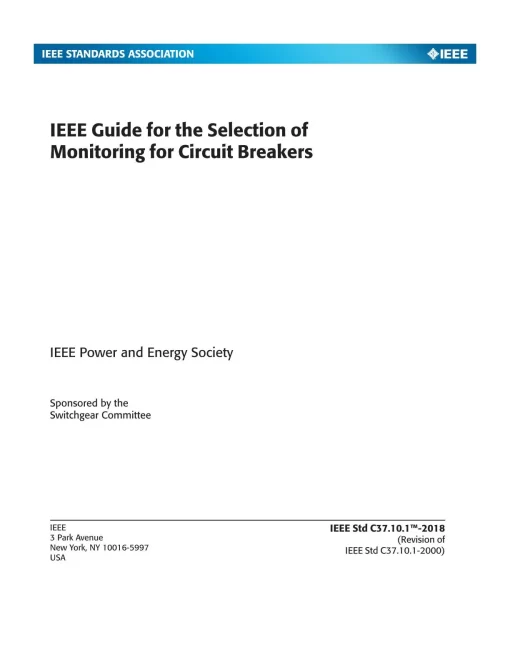 IEEE C37.10.1-2018 pdf