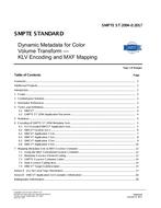 SMPTE ST 2094-2:2017 pdf