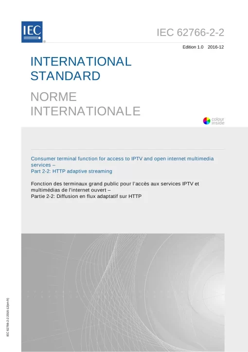 IEC 62766-2-2 Ed. 1.0 b:2016 pdf