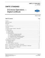 SMPTE 430-2:2017 pdf