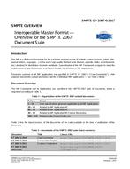 SMPTE OV 2067-0:2017 pdf