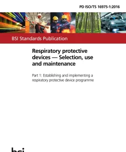 BS PD ISO/TS 16975-1:2016 pdf