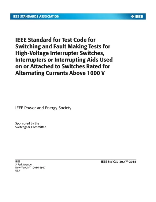 IEEE C37.30.4-2018 pdf