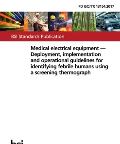 BS PD ISO/TR 13154:2017 pdf