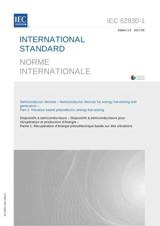 IEC 62830-1 Ed. 1.0 b:2017 pdf