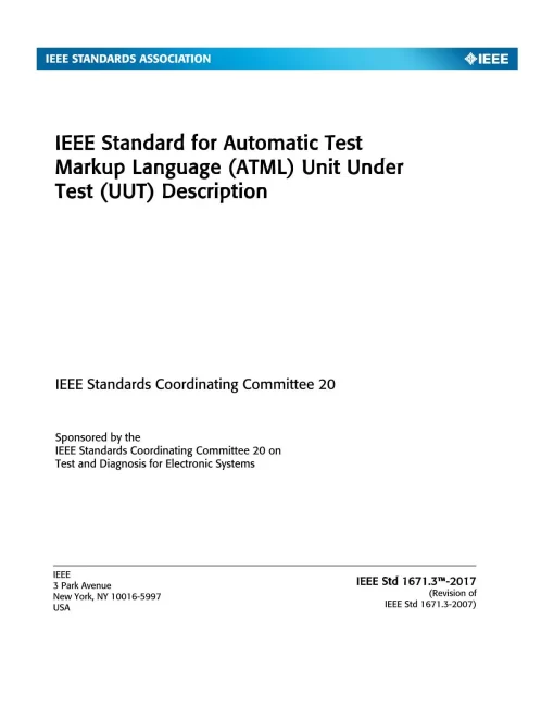 IEEE 1671.3-2017 pdf