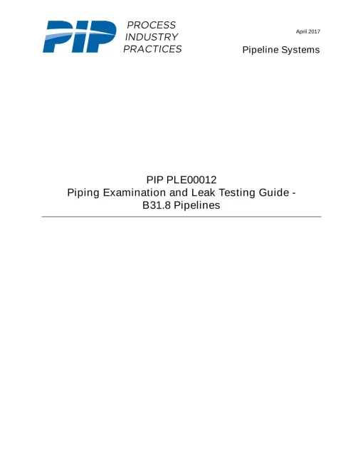 PIP PLE00012 pdf