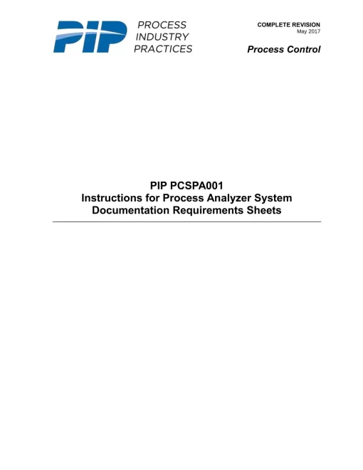 PIP PCSPA001 pdf