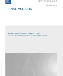 IEC 60335-2-99 Ed. 1.1 en:2017 pdf