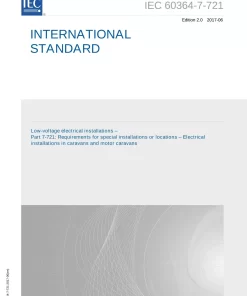 IEC 60364-7-721 Ed. 2.0 en:2017 pdf