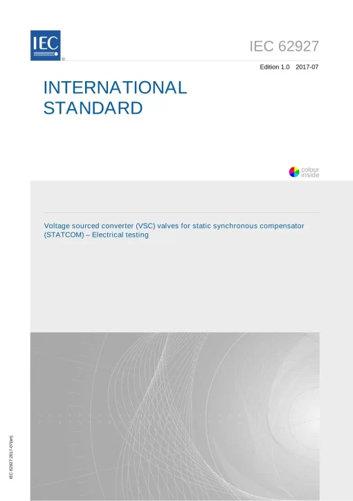 IEC 62927 Ed. 1.0 en:2017 pdf