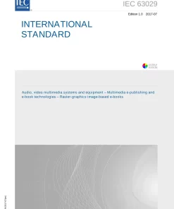 IEC 63029 Ed. 1.0 en:2017 pdf