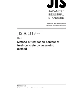 JIS A 1118:2017 pdf