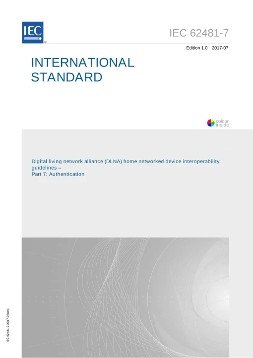 IEC 62481-7 Ed. 1.0 en:2017 pdf