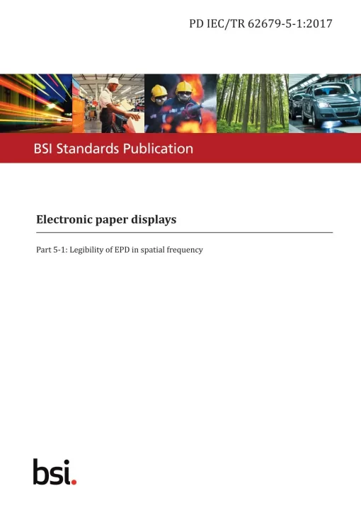 BS PD IEC/TR 62679-5-1:2017 pdf