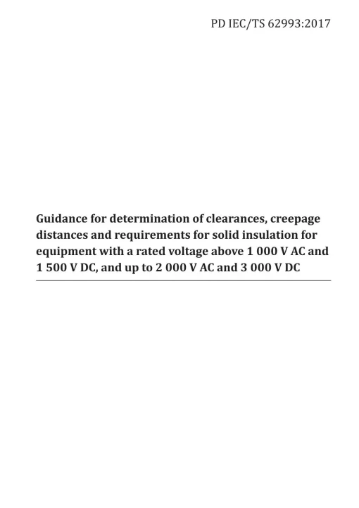 BS PD IEC/TS 62993:2017 pdf