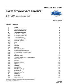 SMPTE RP 2021-6:2017 pdf