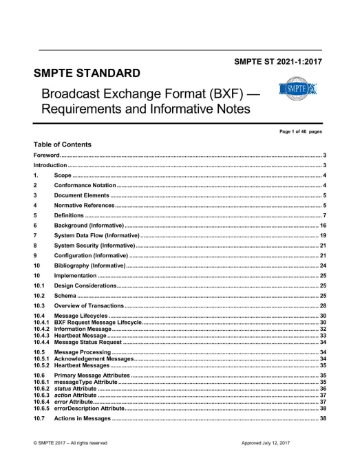 SMPTE ST 2021-1:2017 pdf