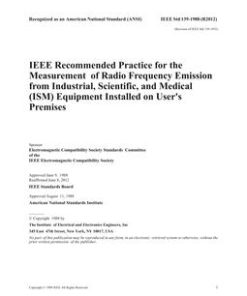 IEEE Electromagnetic Compatibility Standards (Active & Archive) Collection: VuSpec(TM) pdf