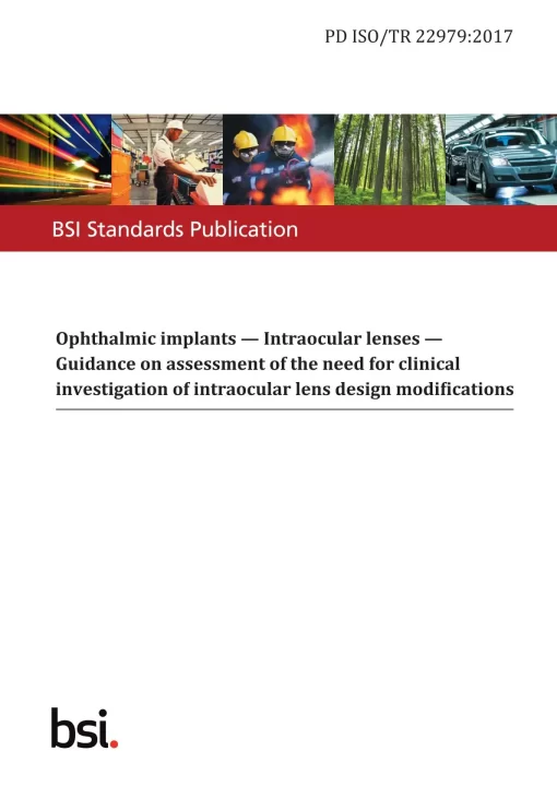 BS PD ISO/TR 22979:2017 pdf